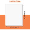 image40 Sheets 300GSM HTVRONT Glitter Cardstock Paper  13 Colors Glitter Card Stock 110lb Cover A4 Thick Glitter Cards for Craft Birthday Scrapbook Wedding Sparkly Paper Card Makingwhite