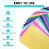 image40 Sheets 300GSM HTVRONT Glitter Cardstock Paper  13 Colors Glitter Card Stock 110lb Cover A4 Thick Glitter Cards for Craft Birthday Scrapbook Wedding Sparkly Paper Card Makingmulticolored all glitter
