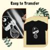 imageHTVRONT 12quot x 15FT White HTV Heat Transfer Vinyl for Shirts ampamp 12quot x 15FT Red HTV Heat Transfer Vinyl  Easy to Cut ampamp Weed for Heat Vinyl Design
