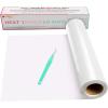imageHTVRONT 12quot x 15FT White HTV Heat Transfer Vinyl for Shirts ampamp 12quot x 15FT Red HTV Heat Transfer Vinyl  Easy to Cut ampamp Weed for Heat Vinyl Design