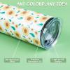imageHTVRONT 20 Pack Sublimation Tumblers  20 OZ Stainless Steel Tumblers with Paper Straw and Box20 pack