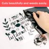 imageHTVRONT 3D Puff Vinyl Heat Transfer  12quot x 10FT Black Puffy Vinyl HTV Roll Compatible with Cricut ampamp CameoBlack