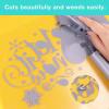imageHTVRONT 3D Puff Vinyl Heat Transfer  12quot x 10FT Black Puffy Vinyl HTV Roll Compatible with Cricut ampamp CameoSilver