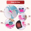 imageHTVRONT 3D Puff Vinyl Heat Transfer  12quot x 10FT Black Puffy Vinyl HTV Roll Compatible with Cricut ampamp CameoWhite
