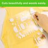 imageHTVRONT 3D Puff Vinyl Heat Transfer  12quot x 10FT Black Puffy Vinyl HTV Roll Compatible with Cricut ampamp CameoWhite