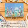 imageHTVRONT Acrylic Paint Set Painting Kit for Kids 16 Colors 12ml 041 oz Vibrant Rich of NonToxic Acrylic Paint for Table Easel Paints Gifts for Beginners Rock Paint Kit Crafts Supplies