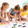 imageHTVRONT Acrylic Paint Set Painting Kit for Kids 16 Colors 12ml 041 oz Vibrant Rich of NonToxic Acrylic Paint for Table Easel Paints Gifts for Beginners Rock Paint Kit Crafts Supplies