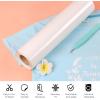 imageHTVRONT Black HTV Heat Transfer Vinyl Rolls  12quot x 20ft Black Iron on Vinyl for Shirts Iron on for All Cutting Machines  Easy to Cut ampamp Weed for Craft Heat Vinyl DesignCWhite
