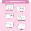 imageHTVRONT Black HTV Heat Transfer Vinyl Rolls  12quot x 20ft Black Iron on Vinyl for Shirts Iron on for All Cutting Machines  Easy to Cut ampamp Weed for Craft Heat Vinyl DesignGlitterLight Purple