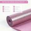 imageHTVRONT Black HTV Heat Transfer Vinyl Rolls  12quot x 20ft Black Iron on Vinyl for Shirts Iron on for All Cutting Machines  Easy to Cut ampamp Weed for Craft Heat Vinyl DesignGlitterLight Purple