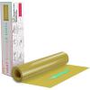 imageHTVRONT Black HTV Heat Transfer Vinyl Rolls  12quot x 20ft Black Iron on Vinyl for Shirts Iron on for All Cutting Machines  Easy to Cut ampamp Weed for Craft Heat Vinyl DesignCGold