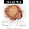 imageHTVRONT Black Mica Powder for Resin  176 oz50g Black Mica Pigment Powder Natural Mica Powder for Soap Making Resin Candle Making Bath BombBronze50g