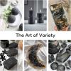 imageHTVRONT Black Mica Powder for Resin  176 oz50g Black Mica Pigment Powder Natural Mica Powder for Soap Making Resin Candle Making Bath BombCharcoal Gray 50g