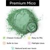 imageHTVRONT Black Mica Powder for Resin  176 oz50g Black Mica Pigment Powder Natural Mica Powder for Soap Making Resin Candle Making Bath BombDark Green50g