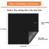 imageHTVRONT Black ampamp White Permanent Vinyl for Cutting Machine  14 Pack 12quot X 12quot Glossy Adhesive Vinyl Permanent Vinyl Sheets for Craft Projects Permanent Adhesive Vinyl Silhouette CameoMulticolored  Glossy 14 Sheets