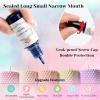 imageHTVRONT Candle Dye  16 Vivid Colors Liquid Candle Wax Dye High Concentrate Candle Dye for Soy Wax Beeswax Gel Wax Palm Wax  10ml 035 oz24multicolored