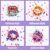 imageHTVRONT Clay Bead Bracelet Kit  6600 Clay Beads Kit 24 Colors Flat Clay Beads Bracelet Making Kit Polymer Clay Bead Bracelet Kit with Charms Clay Bead Set Jewelry Making Supplies