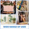 imageHTVRONT Clear Plastic Sheet 10 Pack  11x14 x 004quot PET Plastic Sheet Hard Acrylic Sheets Easy to Cut Clear Plastic Panel for DIY Materials Handicrafts Home Decoration11x1410 Pack