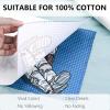 imageHTVRONT Clear Sublimation HTV Matte  12quot X 5FT Upgraded Sublimation Vinyl  Wash Durable Clear Dye Sub HTV for LightColored Cotton FabricDarkGlossy