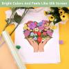 imageHTVRONT Clear Sublimation HTV Vinyl Matte 12quot X 20FT  Sublimation Vinyl High Transfer Rate  Bright Smooth Washable HTV for TShirtHatPillowBagLightGlossy