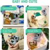 imageHTVRONT Crochet Kit for Beginners  Starter Crochet Kits with Video Tutorials Beginner Crochet Kit for Adults Kids Gift  Learn to Crochet Stuffed Animals Knitting Kit Penguin Family30 YarnSloth  Koala