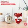 imageHTVRONT Crochet Kit for Beginners  Starter Crochet Kits with Video Tutorials Beginner Crochet Kit for Adults Kids Gift  Learn to Crochet Stuffed Animals Knitting Kit Penguin Family30 YarnFox