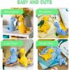 imageHTVRONT Crochet Kit for Beginners  Starter Crochet Kits with Video Tutorials Beginner Crochet Kit for Adults Kids Gift  Learn to Crochet Stuffed Animals Knitting Kit Penguin Family30 YarnPlesiosaur