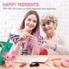 imageHTVRONT Crochet Kit for Beginners  Starter Crochet Kits with Video Tutorials Beginner Crochet Kit for Adults Kids Gift  Learn to Crochet Stuffed Animals Knitting Kit Penguin Family30 YarnAxolotl