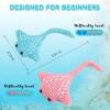 imageHTVRONT Crochet Kit for Beginners  Starter Crochet Kits with Video Tutorials Beginner Crochet Kit for Adults Kids Gift  Learn to Crochet Stuffed Animals Knitting Kit Penguin Family30 YarnRay