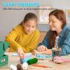 imageHTVRONT Crochet Kit for Beginners  Starter Crochet Kits with Video Tutorials Beginner Crochet Kit for Adults Kids Gift  Learn to Crochet Stuffed Animals Knitting Kit Penguin Family30 YarnRay
