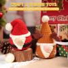 imageHTVRONT Crochet Kit for Beginners  Starter Crochet Kits with Video Tutorials Beginner Crochet Kit for Adults Kids Gift  Learn to Crochet Stuffed Animals Knitting Kit Penguin Family30 YarnChristmasA
