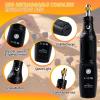 imageHTVRONT Customizer Engraving Pen Kit  64 Pcs USB Rechargeable Engraver Pen Cordless Rotary Engraving Tool Portable Electric Engraving Pen for Metal Wood Glass and Plastic