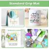 imageHTVRONT Cutting Mat 5 Pack Cutting Mat 12x12Standard Light Strong FabricGrip Compatible with Cricut Maker 3Maker 4MakerExplore 34Air 2One Variety Adhesive Sticky Cutting Mats AccessoriesStandard Grip12X122PACK