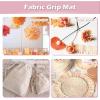 imageHTVRONT Cutting Mat 5 Pack Cutting Mat 12x12Standard Light Strong FabricGrip Compatible with Cricut Maker 3Maker 4MakerExplore 34Air 2One Variety Adhesive Sticky Cutting Mats AccessoriesFabric Grip12X122PACK