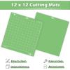 imageHTVRONT Cutting Mat 5 Pack Cutting Mat 12x12Standard Light Strong FabricGrip Compatible with Cricut Maker 3Maker 4MakerExplore 34Air 2One Variety Adhesive Sticky Cutting Mats AccessoriesStandard Grip12X122PACK