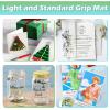 imageHTVRONT Cutting Mat 5 Pack Cutting Mat 12x12Standard Light Strong FabricGrip Compatible with Cricut Maker 3Maker 4MakerExplore 34Air 2One Variety Adhesive Sticky Cutting Mats AccessoriesLight GripStandard Grip12X122PACK
