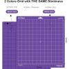 imageHTVRONT Cutting Mat 8 Pcs Cutting Mat 12x12Standard Light Strong FabricGrip Compatible with Cricut Maker 3Maker 4MakerExplore 34Air 2One Variety Adhesive Sticky Cutting Mats AccessoriesPurple