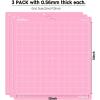 imageHTVRONT Cutting Mat 8 Pcs Cutting Mat 12x12Standard Light Strong FabricGrip Compatible with Cricut Maker 3Maker 4MakerExplore 34Air 2One Variety Adhesive Sticky Cutting Mats AccessoriesPink for cricut 1212 3pack