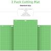 imageHTVRONT Cutting Mat 8 Pcs Cutting Mat 12x12Standard Light Strong FabricGrip Compatible with Cricut Maker 3Maker 4MakerExplore 34Air 2One Variety Adhesive Sticky Cutting Mats AccessoriesGreen