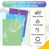 imageHTVRONT Cutting Mats Compatible with Cricut Joy Xtra 3 Pack Cutting Mats 85quotx12quotStandardGrip LightGrip StrongGrip Variety Adhesive Reusable Accessories Compatible with Cricut Joy Xtra