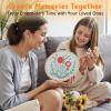 imageHTVRONT Embroidery Kit for Beginners 3 Pcs 14 Stitches and 9 Flower Practice Samplers PrePrinted Patterns Step by Step Video Beginner Embroidery Kit for Adults for Gift for WomenBeaded Patterns