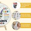 imageHTVRONT Embroidery Kit for Beginners 3 Pcs 14 Stitches and 9 Flower Practice Samplers PrePrinted Patterns Step by Step Video Beginner Embroidery Kit for Adults for Gift for WomenSimple Patterns