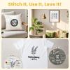 imageHTVRONT Embroidery Kit for Beginners 3 Pcs 14 Stitches and 9 Flower Practice Samplers PrePrinted Patterns Step by Step Video Beginner Embroidery Kit for Adults for Gift for WomenSimple Patterns