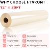 imageHTVRONT Glitter HTV Heat Transfer Vinyl Bundle 12 Rolls  10quot x 5FT Glitter Iron on Vinyl Easy to Cut Iron on Vinyl for Cricut ampamp Cameo Easy to Weed Heat Transfer VinylBeige