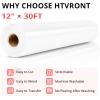 imageHTVRONT Glitter HTV Heat Transfer Vinyl Bundle 12 Rolls  10quot x 5FT Glitter Iron on Vinyl Easy to Cut Iron on Vinyl for Cricut ampamp Cameo Easy to Weed Heat Transfer VinylWhite