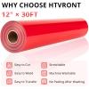 imageHTVRONT Glitter HTV Heat Transfer Vinyl Bundle 12 Rolls  10quot x 5FT Glitter Iron on Vinyl Easy to Cut Iron on Vinyl for Cricut ampamp Cameo Easy to Weed Heat Transfer VinylRed