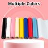 imageHTVRONT Glitter HTV Heat Transfer Vinyl Bundle 12 Rolls  10quot x 5FT Glitter Iron on Vinyl Easy to Cut Iron on Vinyl for Cricut ampamp Cameo Easy to Weed Heat Transfer VinylYellow