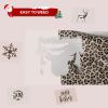 imageHTVRONT Glitter HTV Vinyl Bundle  8 Pack 10quot x 3FT Glitter Heat Transfer Vinyl for T Shirt Glitter Iron on Vinyl Compatible with Cricut Cutting Machine 8 Glitter ColorsLight Leopard