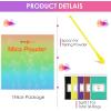 imageHTVRONT Glow in The Dark Pigment Powder 12 colors 07 oz  20 g Each Glow in The Dark Resin Pigment with UV Lamp Glow in the Dark Mica Powder for Epoxy Resin Acrylic Nails Bath Bomb etc36 Colors