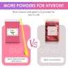imageHTVRONT Glow in The Dark Pigment Powder 12 colors 07 oz  20 g Each Glow in The Dark Resin Pigment with UV Lamp Glow in the Dark Mica Powder for Epoxy Resin Acrylic Nails Bath Bomb etc36 Colors